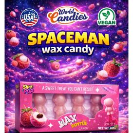 Sour Candy Wax Bottle 40g