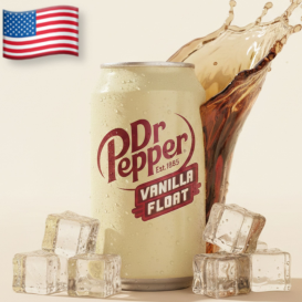 Dr Pepper Cans USA Vanilla Float 355ml