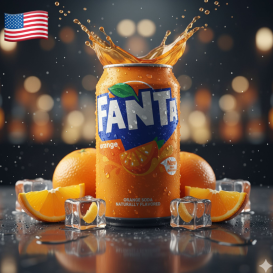 Fanta Orange 355ml USA