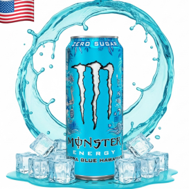 Monster Energy Ultra Blue Hawaiian