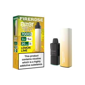 7K Fire Rose Pods Lemon Lime